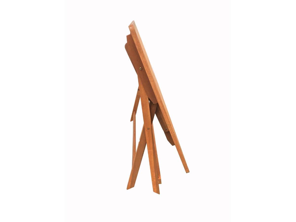 Habitat et Jardin Mesa Plegable en Madera exótica Hong Kong - Maple - 135 x 80 cm - Marrón Claro
