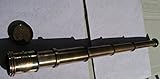 US HANDICRAFTS 1920 Dollond London Brass Marítimo Vintage Telescopio