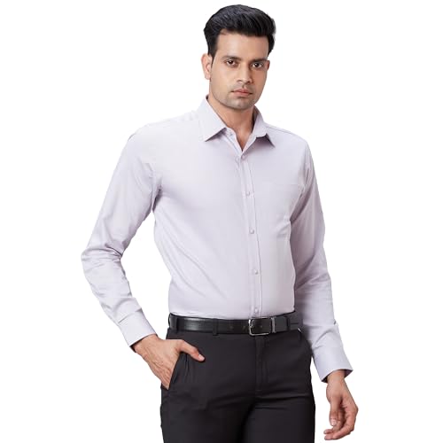 Image of Raymond Men's Structure Slim Fit Shirt
