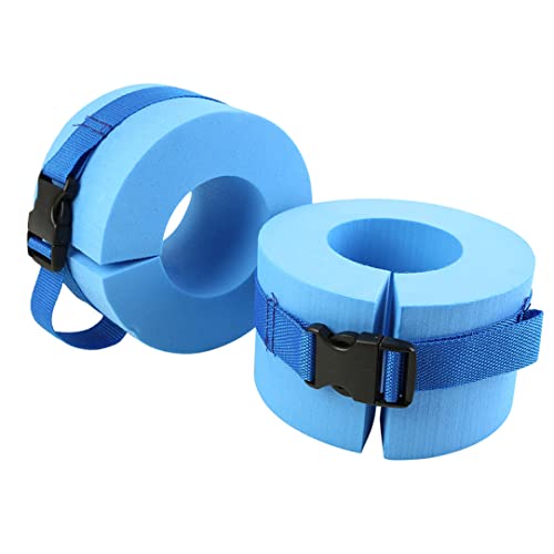 Banda de Tobillo para Natación con Hebilla Ajustable Azul miniatura 1