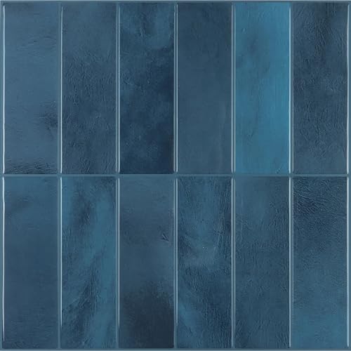 CHIHUT Blue Marble Peel & Stick Tiles