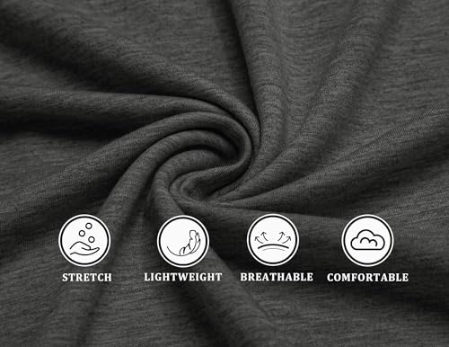 Coofandy Men'S Gym Workout Hoodie Long Sleeve Athletic Hooded Sweatshirts Muscle Fit Active Pullover For Men thumb #3