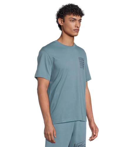 Lacoste Men's Classic Fit Distorted Graphic T-Shirt2