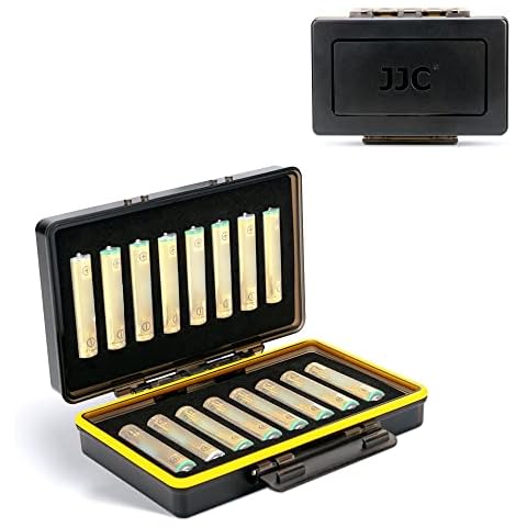 JJC Water-Resistant AAA Battery Storage Case Cover
