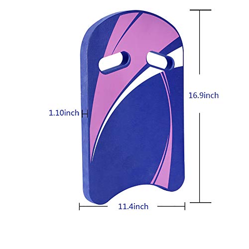 image for KIWM Swimming Kickboard,EVA Material Foam Swimming Training Board - Sw