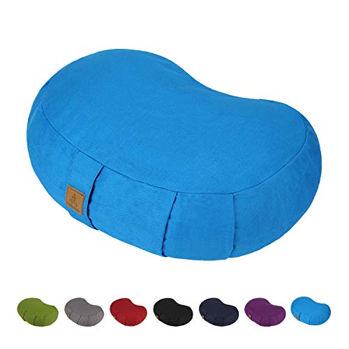 FelizMax Crescent Meditation Pillow - Large