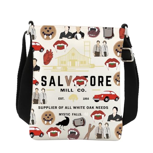 Mystic Falls Gifts Crossbody Bag Gifts Tv Show Inspired Gift Fandom Gift Sling Bag3