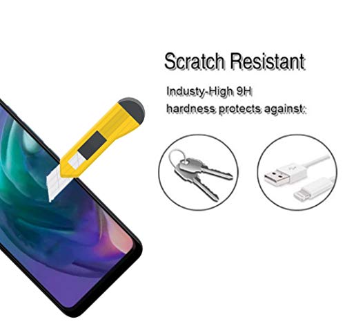 Image of FAD-E Tempered Glass Screen Protector Guard for Samsung Galaxy A72 (Transparent), Edge to Edge Full Screen Coverage