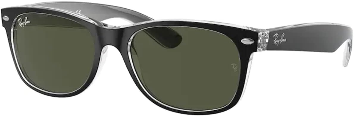 Ray-Ban RB2132 NEW WAYFARER 55MM Square Sunglasses For Men For Women +BUNDLE with ACCESSORY EYEWEAR KIT