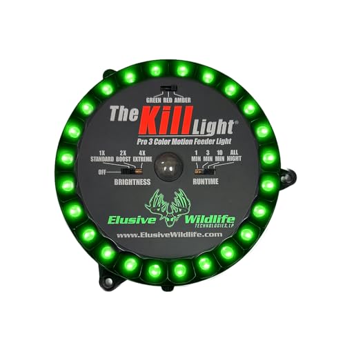 Elusive Wildlife Kill Light 3 Color Feeder Light -...