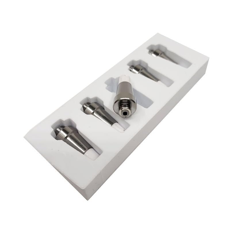 5 pcsbox of hippocampal replacement tips ii12 510 universal thread hippocampus replacement tips silver