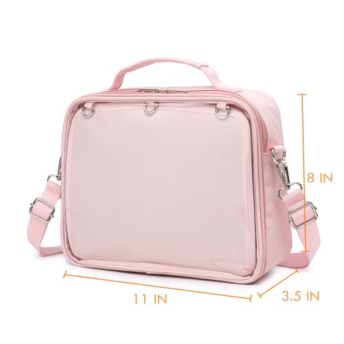 Image of CHERRY SAUCE Dopamine Color Ita Bag Backpack Satchel Oxford Crossbody Messenger Shoulder Bag