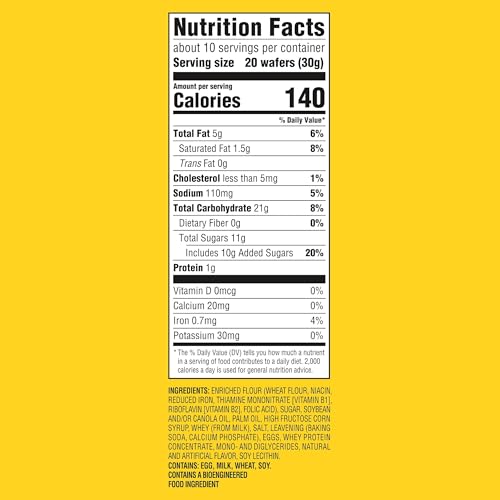 Image of Nilla Wafers Mini Cookies, Vanilla Wafers, 11 oz