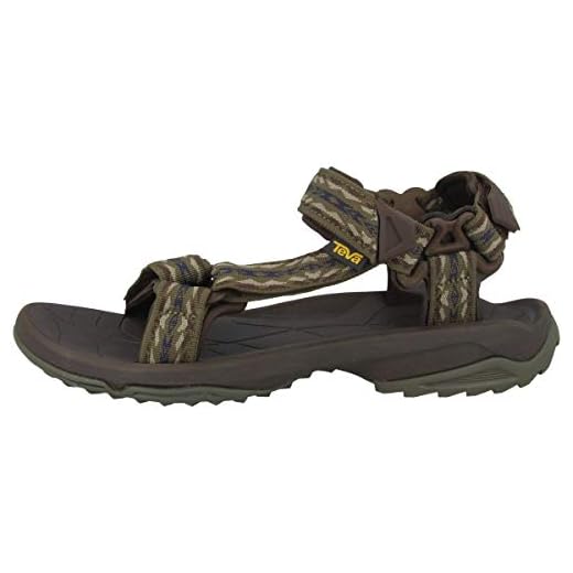 Teva Terra Fi 5 Universal herrsandaler, Grön rambler Dark Olive Dov - 47 EU