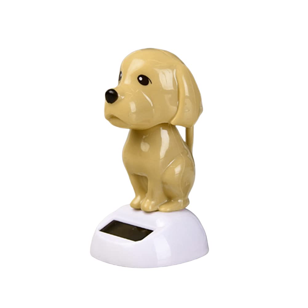 URFEDA – Figurine Solaire Chien Qui Danse – 11 Cm, Jouet à Balancement Automatique Pour Tableau De Bord Voiture