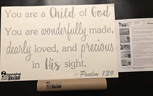 Vinilo decorativo con frase religiosa 23 x 15 pulgadas miniatura 4