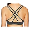 AKAMC-3-Pack-Womens-Medium-Support-Cross-Back-Wirefree-Removable-Cups-Yoga-Sport-Bra AKAMC Women's Medium Support Cross Back Wirefree Removable Cups Yoga Sport Bras, Pack of 3, Black/White/Grey,Large