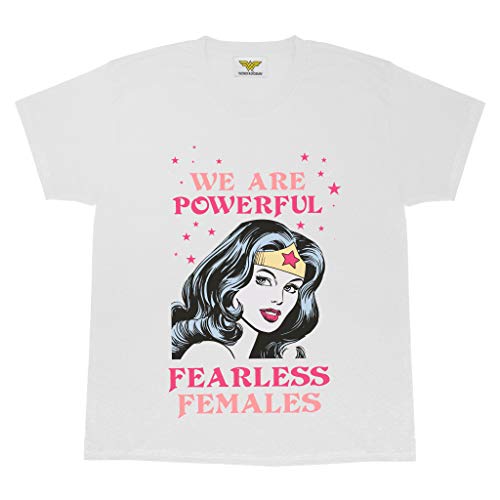 T-shirt Wonder Woman fille idéal pour l'école et les loisirs