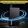 PROZOR Headphone Amplifier - 16-300 Portable Headphone Amp with Two-Stage Gain Switch Rechargeable Headphone Amplifiers 3.5mm AUX Input/Output Aluminum Housing for MP3/MP4/ Phones/Computers etc