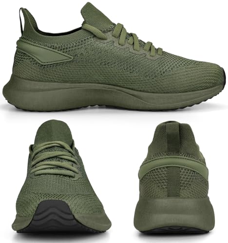 Image of Abboos Women's Walking Shoes - Lightweight Breathable Tennis Sneakers for All-Day Standing & Gym Workouts, Non-Slip Athletic Shoes for Travel and Jogging