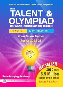 Paperback BMA's Talent & Olympiad Exams Resource Book for class-3 (Mathematics) Book