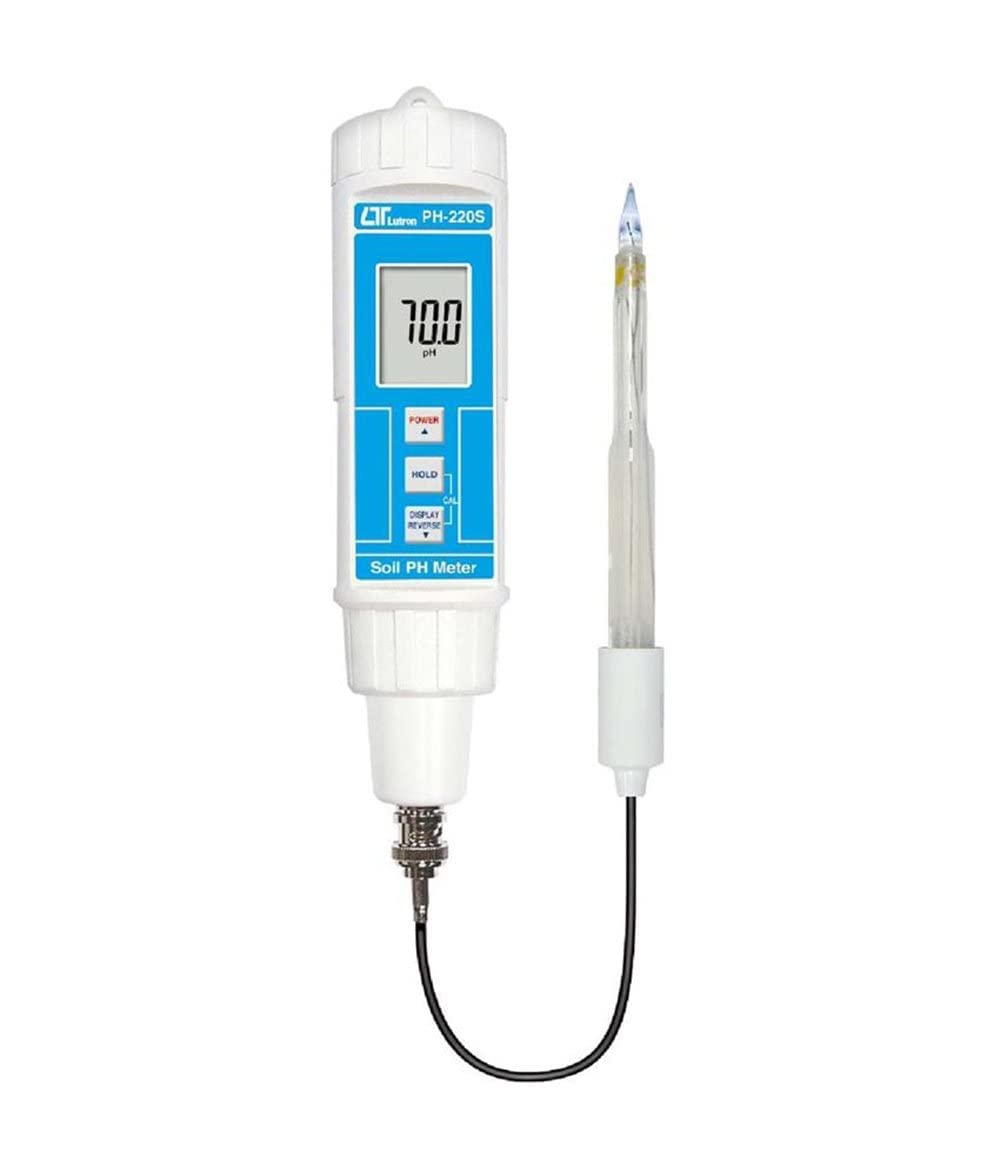 PH-220S Digital Soil pH Meter with Spear Tip Probe, 0–14 pH Range, LCD Display, Auto Calibration, for Soil, Food & Laboratory Testing-image-34