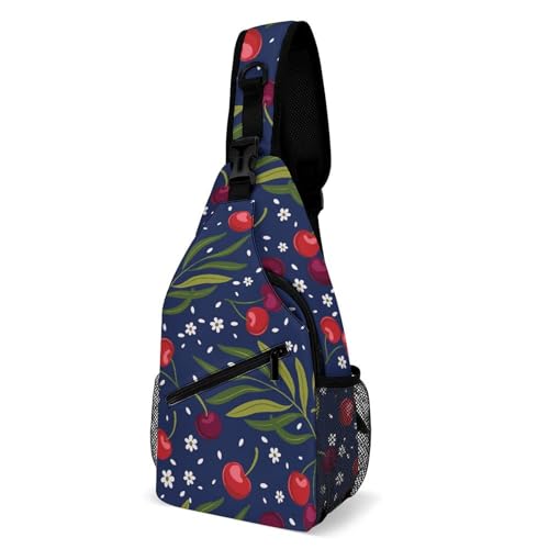 Sac poitrine cerise rouge antivol pour sécuriser vos effets personnels