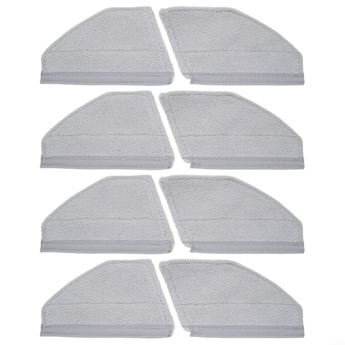 Chiffons ROIDMI EVE Max : 8 tampons microfibre lavables de rechange
