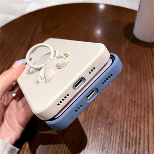 Coque iPhone 12 rose astronaute pour regarder vos vidéos les mains libres - 5