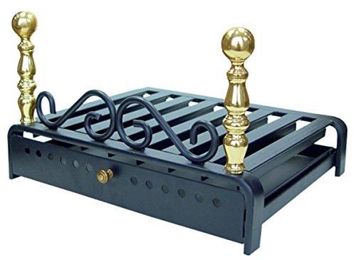 Imex El Zorro – Barbacoa Plegable Parrilla Cincada | 50x26x45 cm | Hierro Pintado Resistente al Calor hasta 800 °C | Ideal para Camping, Terraza y Espacios al Aire Libre