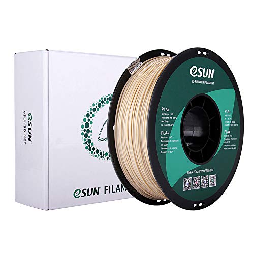 Esun Pla Pro (Pla+) 3D Printer Filament, Dimensional Accuracy +/- 0.03 Mm, 1Kg Spool, 1.75Mm, Bone White (Pantone 7507C) #TOP5