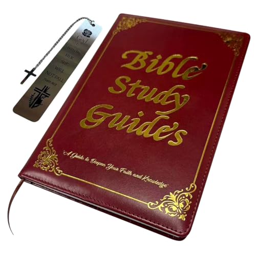 Bible Study Guide for Women & Men - 66 Pages Journal with Summaries & Guides