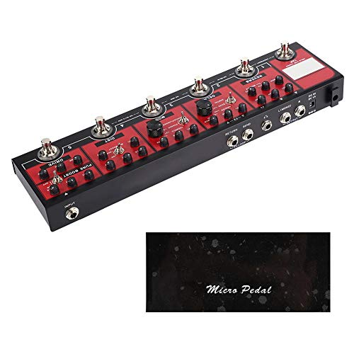 Fafeims Accordeur de pédale de Guitare Durable et Pratique et Exquis MOOER Red Truck Six Effets pour pédales de Guitare… - Les Beatles, Paul McCartney, John Lennon, RIngo Starr, George Harrison Fafeims Accordeur de pédale de Guitare Durable et Pratique et Exquis MOOER Red Truck Six Effets pour pédales de Guitare… – Image 7