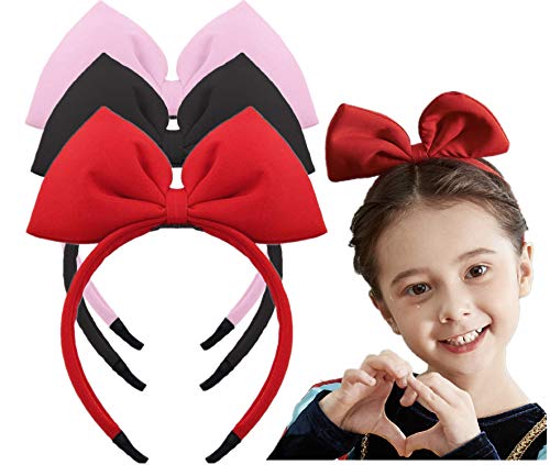 Big Bow Headbands Party Daily Hairband Halloween Christmas Hair Bands fit Women Teen Girls Teams Hair Hoop