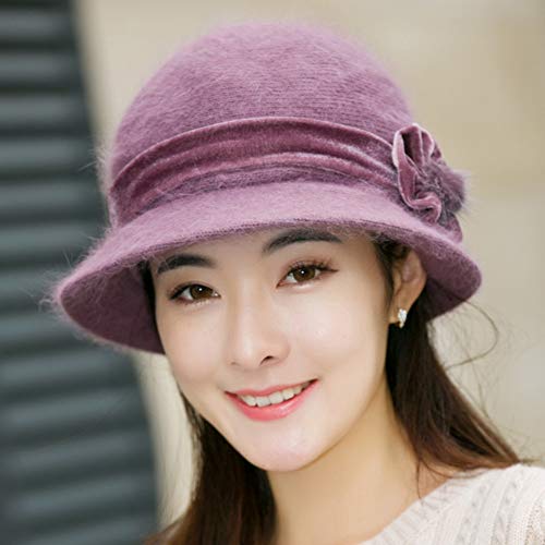Béret chaud pour femme âgée idéal pour sorties en automne