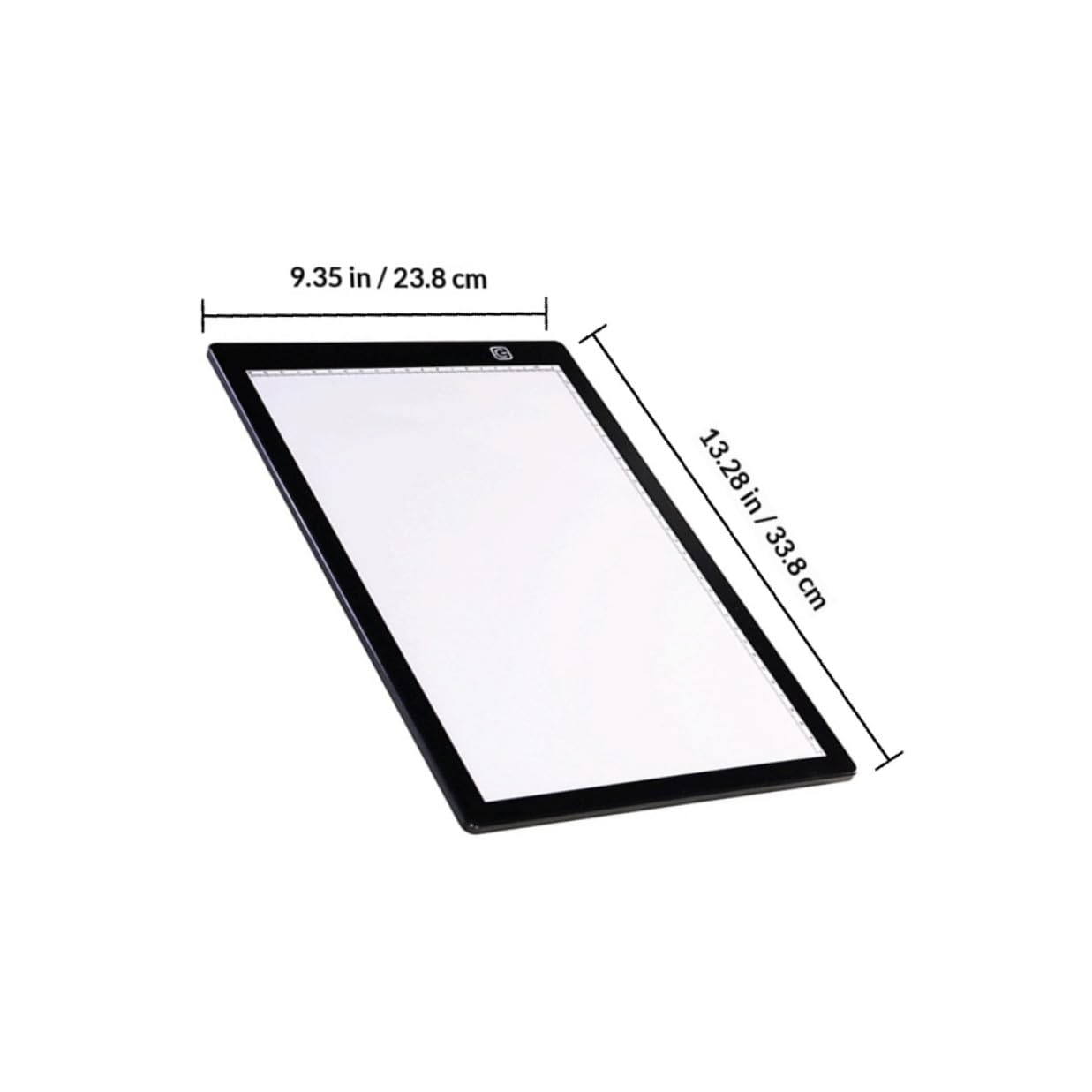 Gadpiparty Mesa de Luz LED A4 Portátil para Dibujo con Acrílico Mate, bajo Consumo y Posicionamiento Preciso, Adecuado para Uso Profesional y Caligrafía