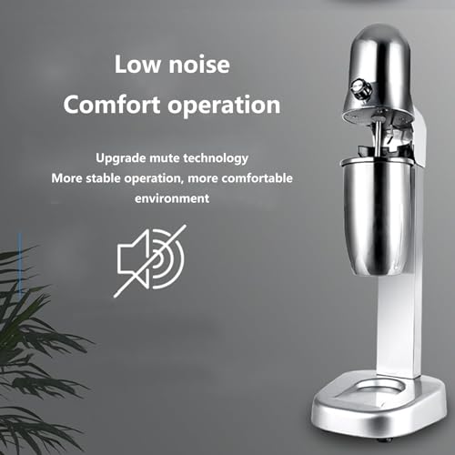 Frullatore Elettrico per Frullati, Miscelazione Ad Alta velocità da 18000 Giri/Min, Acciaio Inossidabile di qualità Commerciale per Frullati E Frappè, C