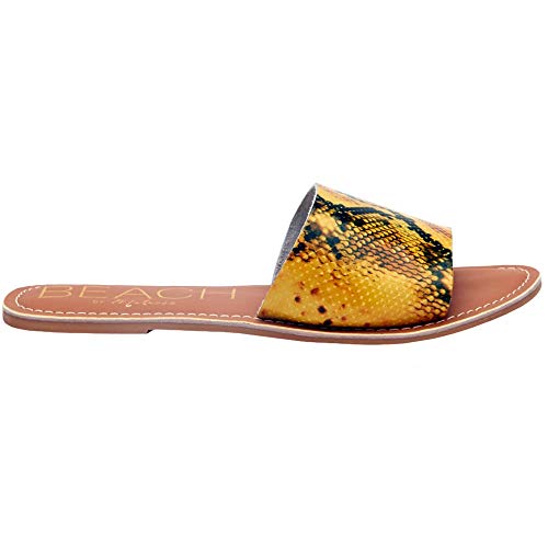 Image of BEACH by Matisse Womens Cabana Slide Casual Sandals Casual - White