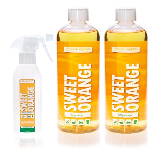 Das blaue Wunder Orangenreiniger Sweet Orange Konzentrat 2 x 750 ml |...