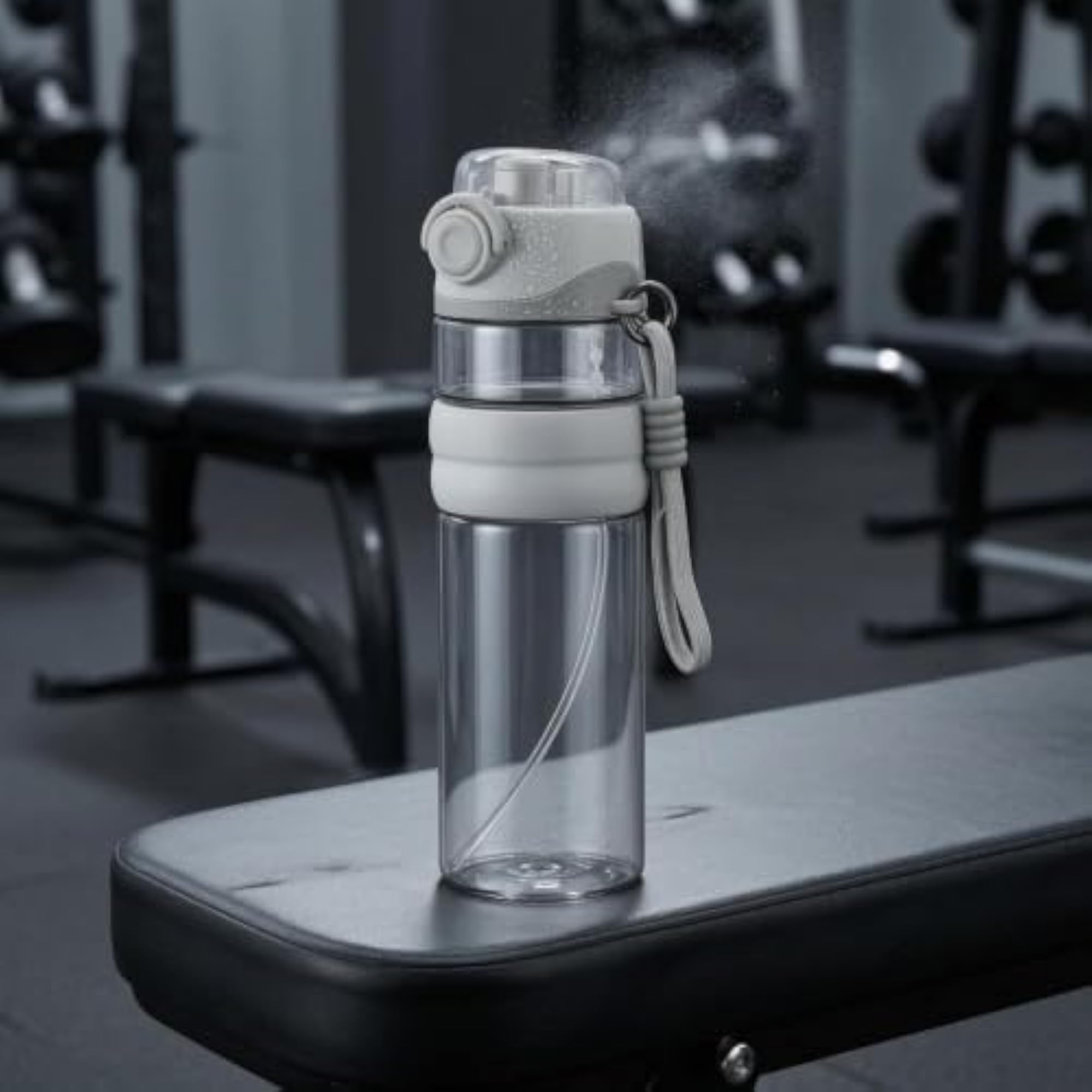 Baby-Grade Spray Water Bottle, Neon Purple