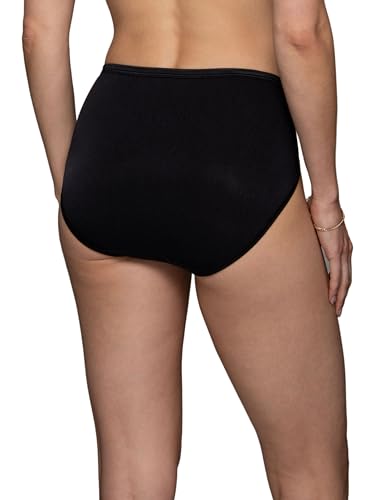 Image of Vanity Fair Women's Illumination Hi Cut Panties, Silky Stretch & Satin Trim
