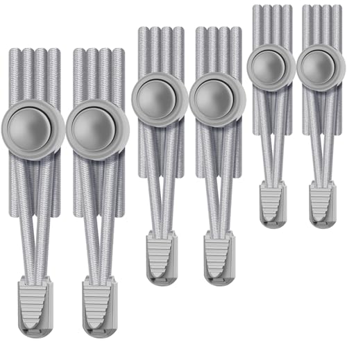 Image of UpUGo Elastic Shoe Laces, No Tie Shoe Laces Tieless for Kids, Adults, Elderly, One Size Fit All