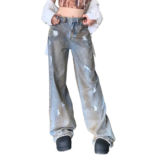 Y2K Destroyed Dirty Jeans 3 PERSONSOUL似 Y2K Destroyed Dirty Jeans 3 PERSONSOUL似