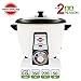 Produktbild Pars Khazar Rice Cooker, Automatic, with crispy Tahdig function. Reiskocher, automatisch, mit knuspriger Tahdig-Funktion (White, 2 Person)