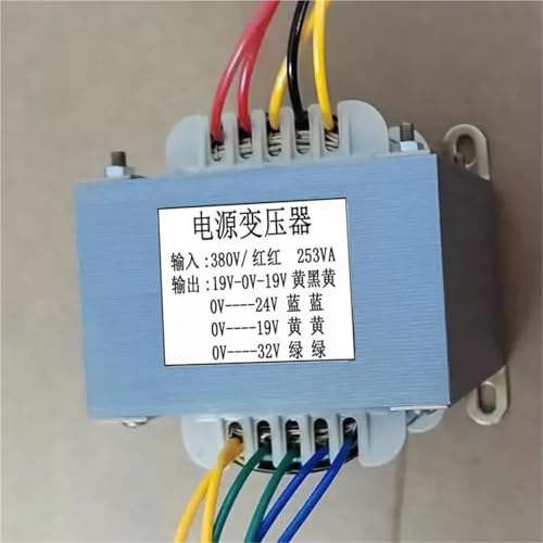 Transformateur de protection NBC500 bobinage haute précision 380V double 19V