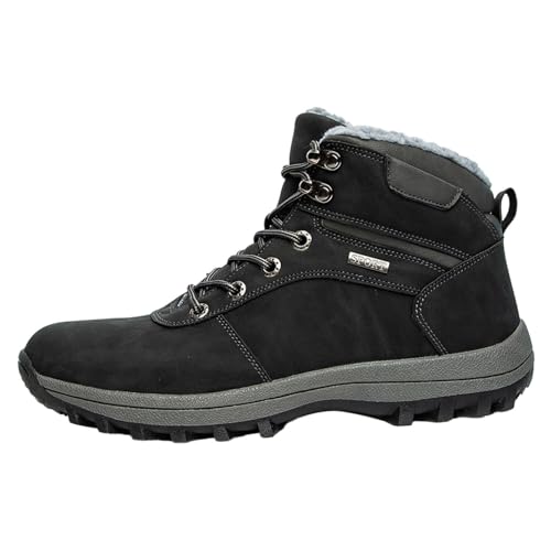 Bottes de neige homme d'hiver rembourrées coton chaud respirantes extérieur