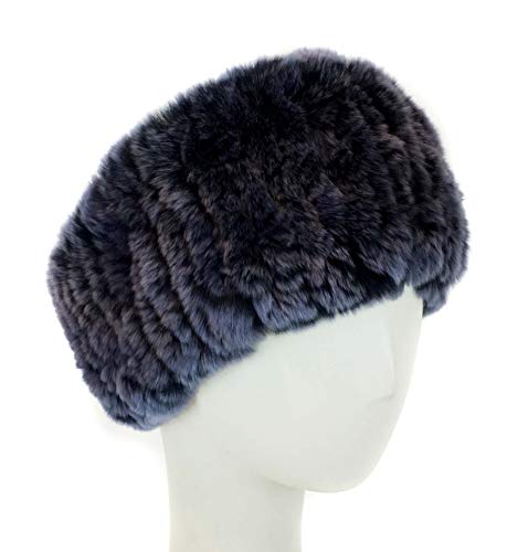 surell Rex Rabbit Textile Knit Headband - Winter Scarf Ear W