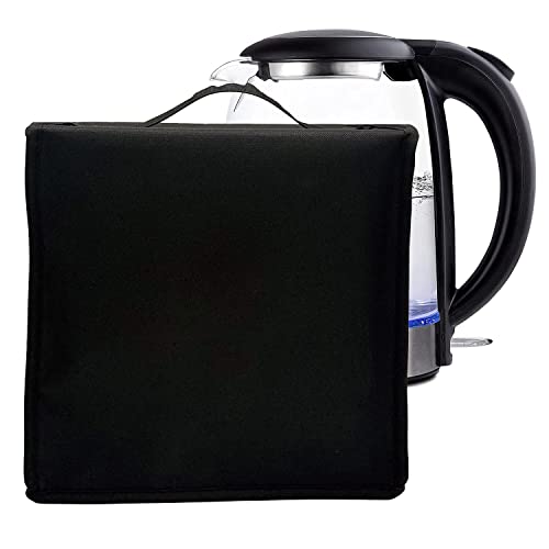 Wanty Water-Resistant Waterproof Dust-Proof Nylon Fabric Dust Cover Case Protection for Electric Glass and Steel Hot Tea Water Kettle, 15L / 1.7L