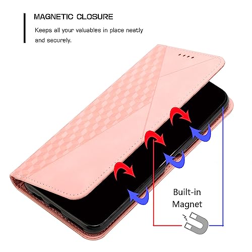 Coque Cuir Xiaomi Redmi K70E Protection Intégrale Rose Gold - 6