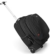 21x14 x8" Rolling Backpack, Rolling Backpack For Adults With Wheels, Travel Backpack With Wheels,...